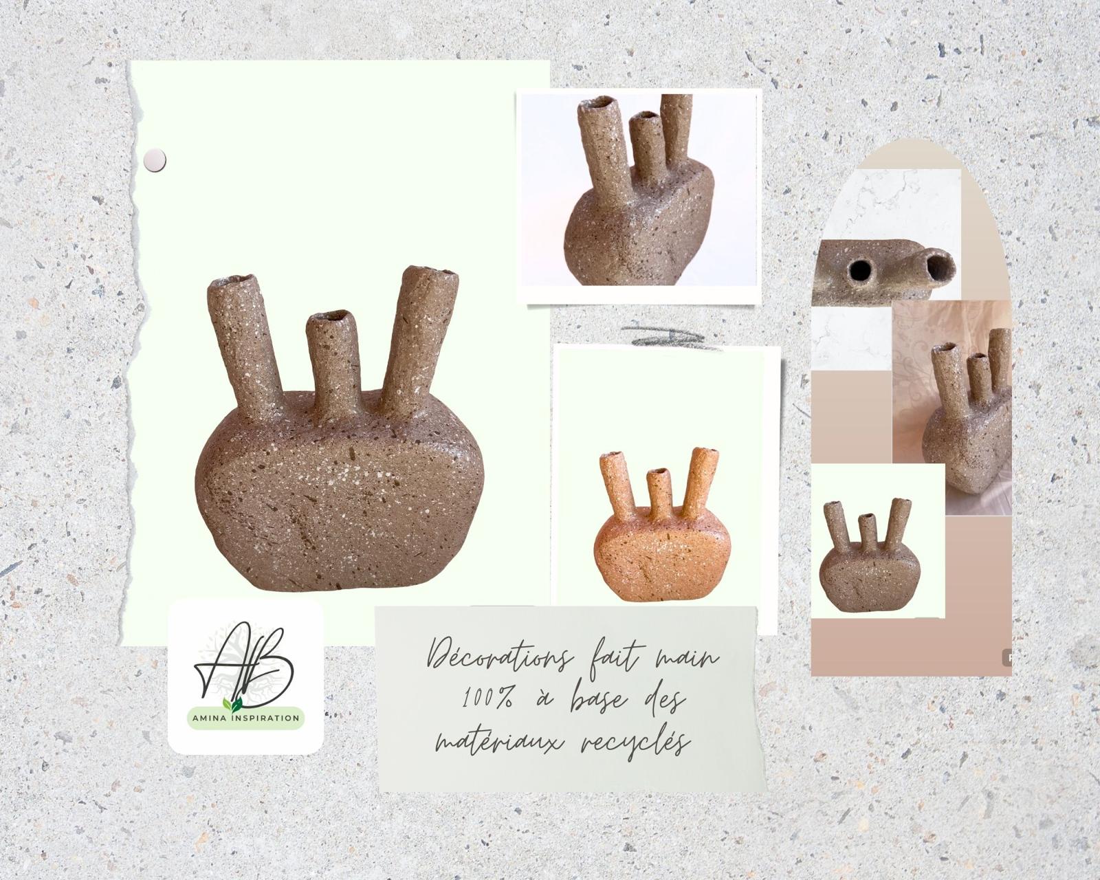 DESTIN (29/23 cm pièce unique 100% faite à la main)