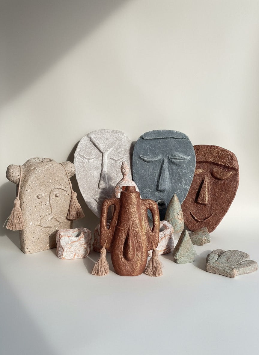 ESPOIR (29/19 cm pièce unique 100% faite à la main)