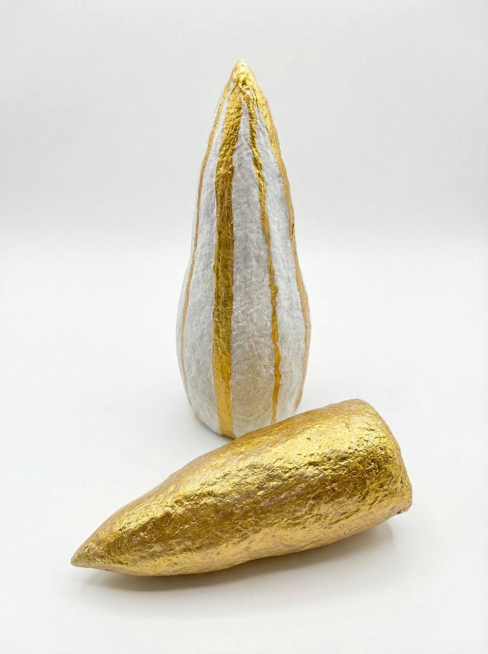 JUMELLE GOLD (19/9 cm et 16/6 cm pièces uniques 100% faite à la main)