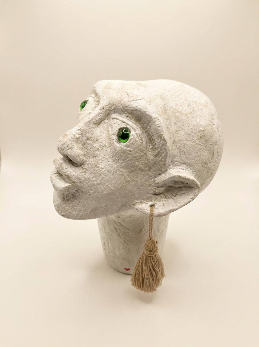 ÊTRE D'AMOUR (30/18 cm piéce unique 100% faite à la main)